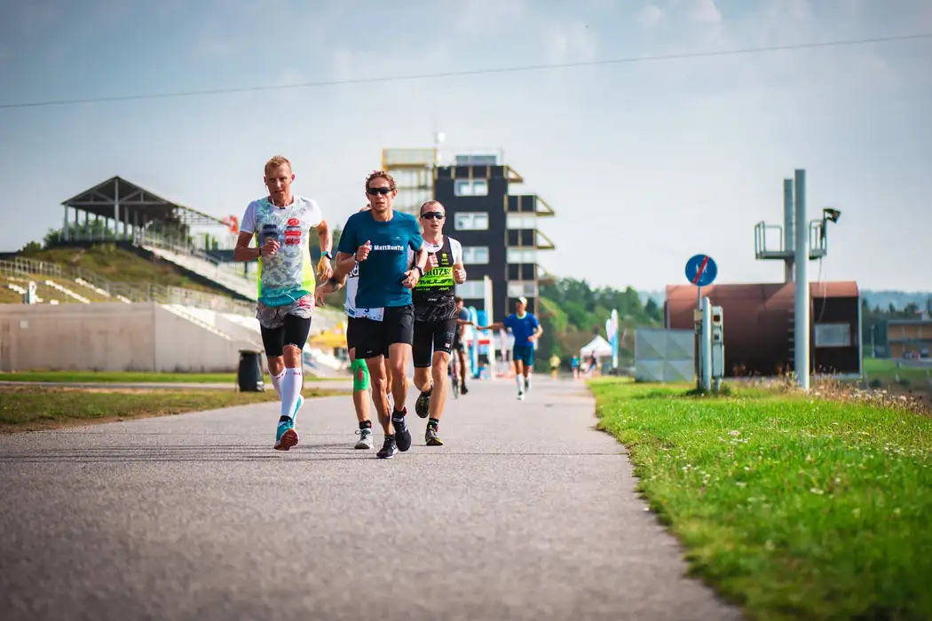 Running at Labe Arena